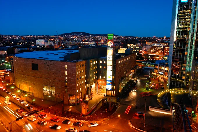 the Oslo Spektrum arena
